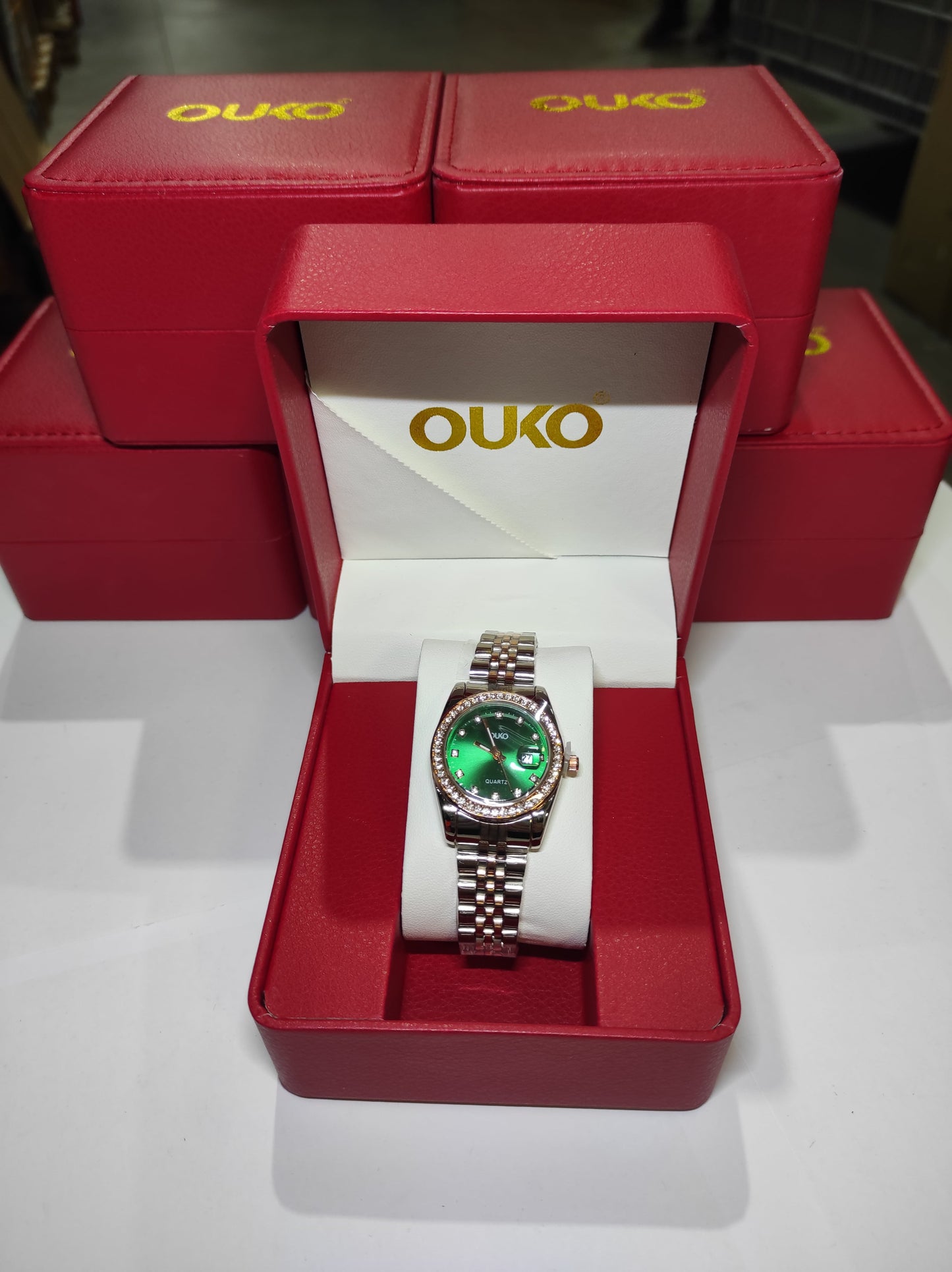 Reloj tipo Rolex mujer - verde - additional image 10